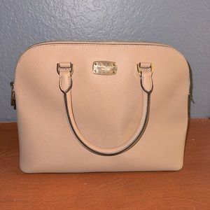 michael kors dome satchel bag